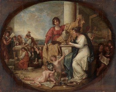 Uno schizzo da Benjamin West