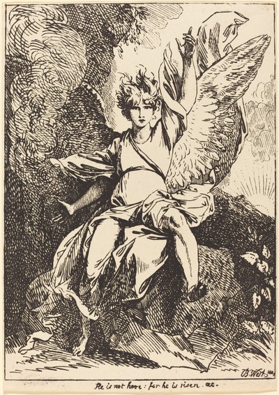Angelo della Resurrezione da Benjamin West