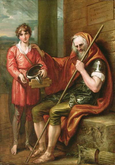 Belisario e il ragazzo da Benjamin West