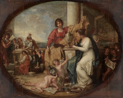 Manifattura britannica - Uno schizzo da Benjamin West