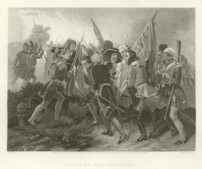 Morte del generale Wolfe da Benjamin West