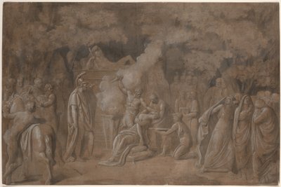 Morte di Ifigenia (?) da Benjamin West