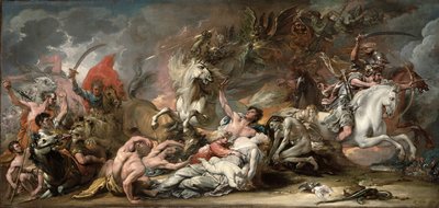 La morte sul cavallo pallido da Benjamin West