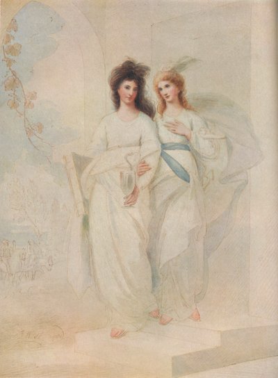 Fidelia e Speranza, 1784 da Benjamin West