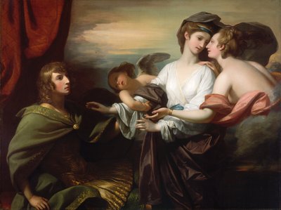 Elena portata a Parigi, 1776 da Benjamin West