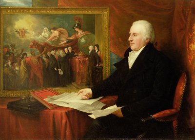 John Eardley Wilmot (1709-92) 1812 da Benjamin West
