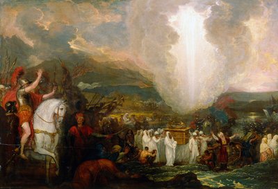 Giosuè attraversa il fiume Giordano con l