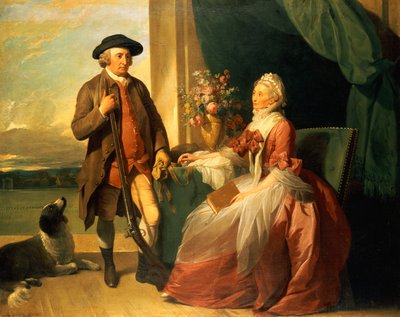 Mr. Robert Grafton e Mrs. Mary Partridge Wells Grafton, 1773 da Benjamin West