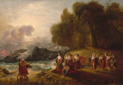Telemaco e Calipso da Benjamin West