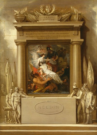 Die Apotheose von Nelson da Benjamin West