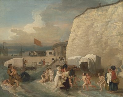 Il luogo di balneazione a Ramsgate da Benjamin West