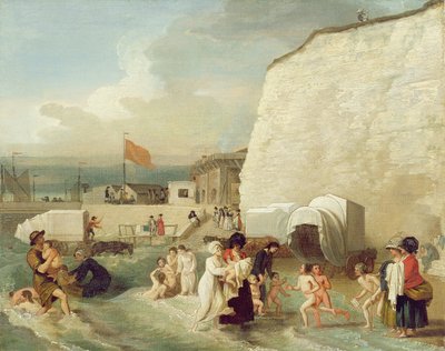 Il luogo di balneazione a Ramsgate da Benjamin West