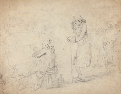 Il conoscitore da Benjamin West