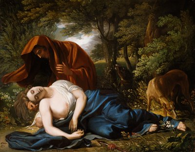 La morte di Procri (ritoccato) da Benjamin West