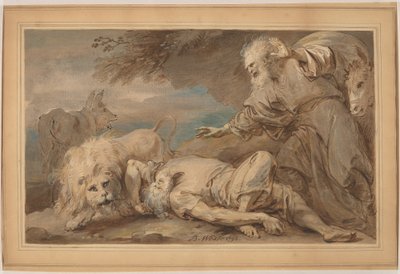 Il profeta disobbediente da Benjamin West