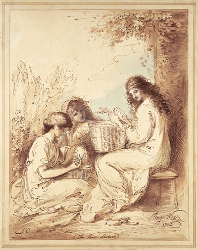Le tre sorelle da Benjamin West