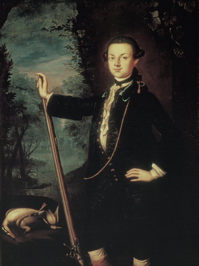 Thomas Mifflin (1744-1800), c.1757-59 (olio su tela) da Benjamin West