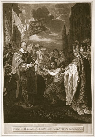Guglielmo I riceve la corona d