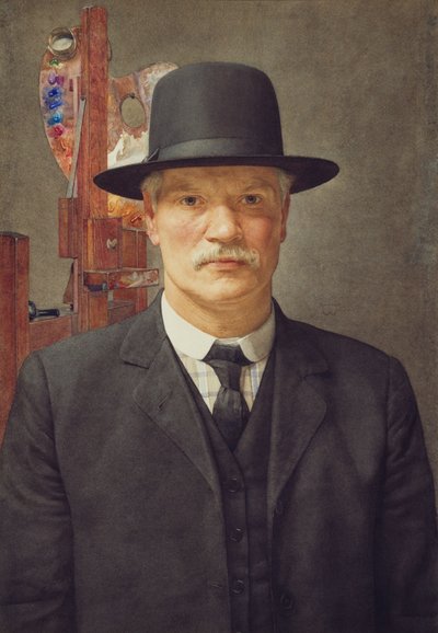 Autoritratto, 1914-16 da Benjamin Williams