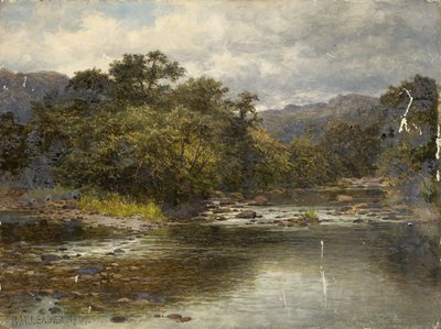 Sul fiume Llugwy da Benjamin Williams Leader