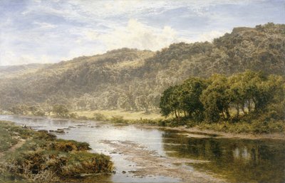 Sulla Llugwy sotto Capel Curig da Benjamin Williams Leader