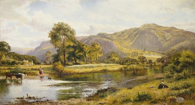 Sul Fiume Conway, Galles del Nord da Benjamin Williams Leader