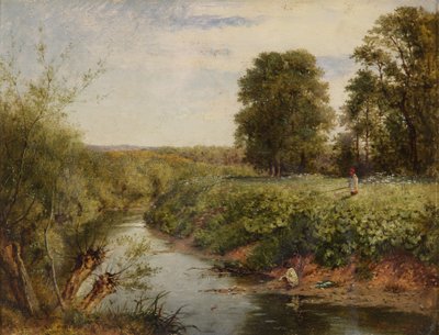 Sul Teme a Worcester da Benjamin Williams Leader