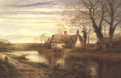 Il cottage vicino al fiume da Benjamin Williams Leader