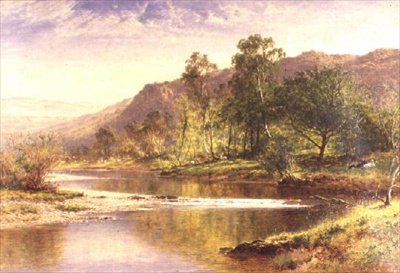 Il fiume che sfocia nel Derwentwater da Benjamin Williams Leader