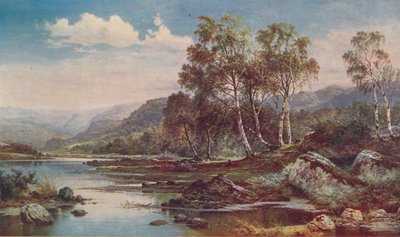 La Valle del Llugwy, 1883, c1900 da Benjamin Williams Leader