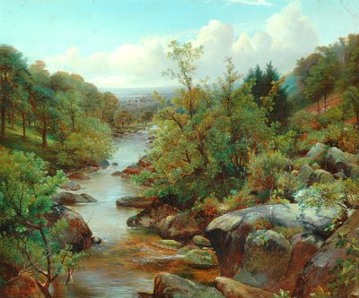 Paesaggio gallese da Benjamin Williams Leader