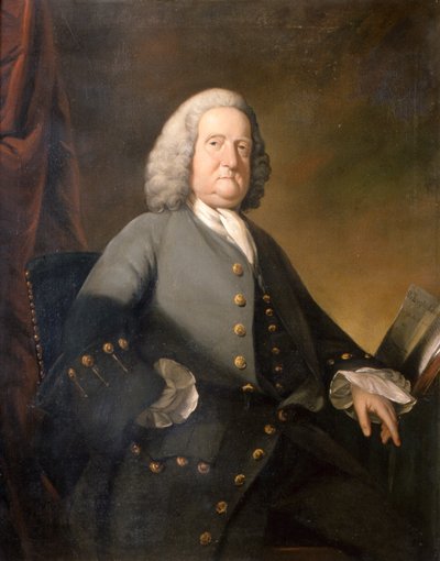 Dr Richard Russell FRS, c.1755 da Benjamin Wilson