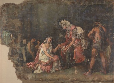 Sofonisbe in ginocchio davanti a Masinissa da Benjamin Wolff