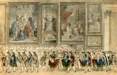 Corteo nuziale di Napoleone e Maria Luisa d