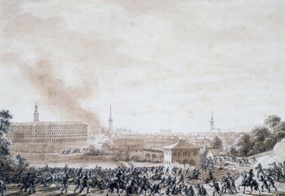 Attacco francese alla città di Weimar, 14 ottobre da Benjamin Zix
