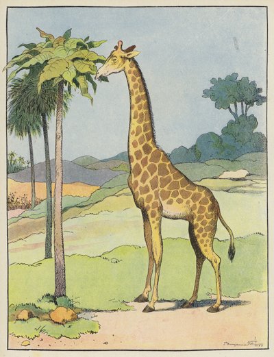 Giraffa da Benjamin Rabier
