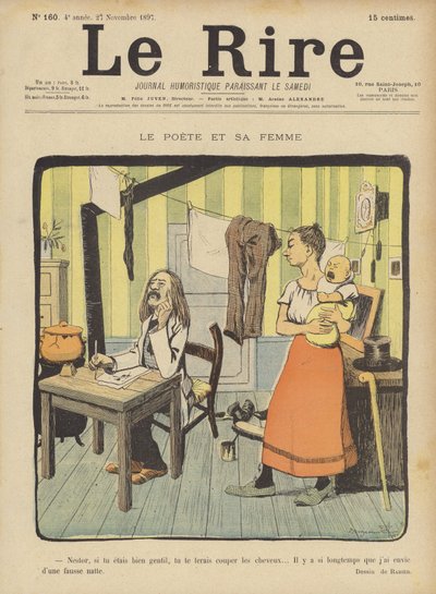 Illustrazione per Le Rire da Benjamin Rabier