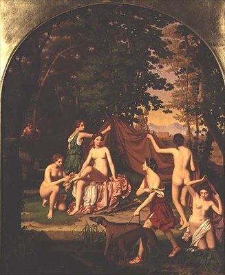 Diana e le sue ninfe da Benno Friedrich Tormer