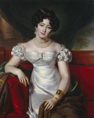 Ritratto della contessa Julia Samoilova, ca 1825 da Benois Charles Mitoire