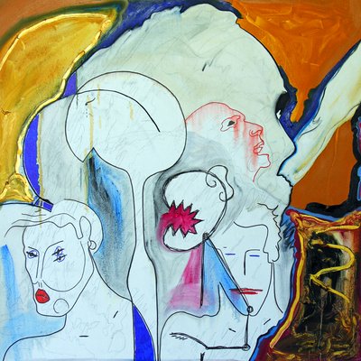 Michael Ackerman, 2001 (olio su tela) da Benoit Erwann Boucherot