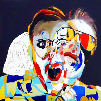 Ritratto: Olivier, Juan  moi, 2019 (olio su tela) da Benoit Erwann Boucherot