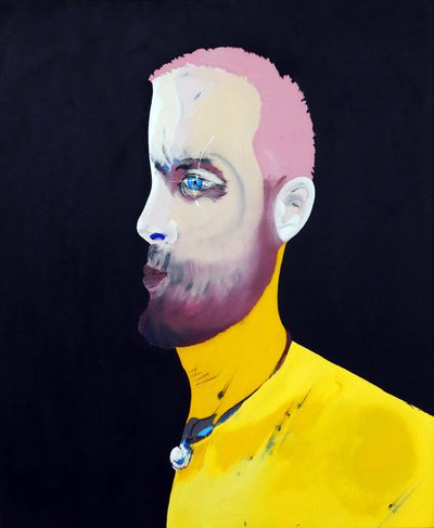 Surportrait : anonyme, 2017 (olio su tela) da Benoit Erwann Boucherot