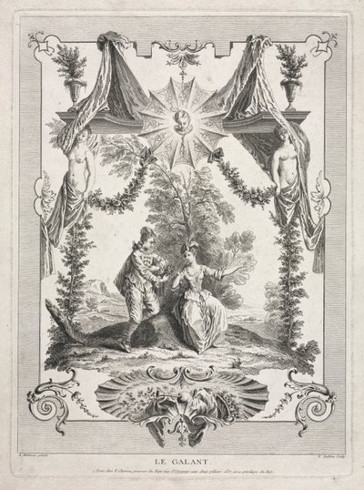 Il galante da Benoit II Audran