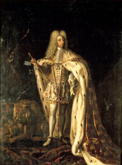 Re Federico IV di Danimarca e Norvegia, 1671-1730, ca. 1700 da Benoît Le Coffre