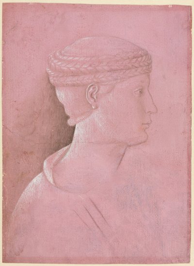 Busto di una donna recto, c. 1458 da Benozzo Gozzoli