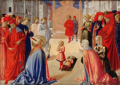 San Zenobio resuscita un ragazzo, 1462 da Benozzo Gozzoli