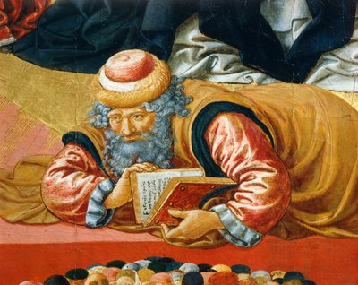 Filosofo arabo Averroè (dettaglio) da Benozzo di Lese di Sandro Gozzoli