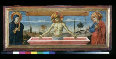 Cristo in pietà tra la Vergine e San Giovanni da Benozzo di Lese di Sandro Gozzoli