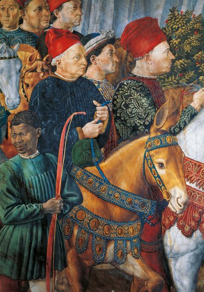 Cosimo il Vecchio (dettaglio) da Benozzo di Lese di Sandro Gozzoli