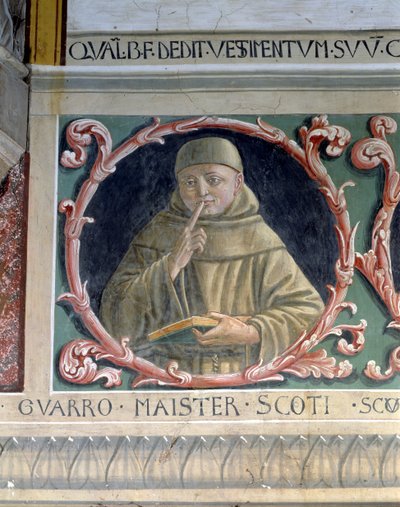 John Duns Scoto (c.1265-c.1308) 1450 da Benozzo di Lese di Sandro Gozzoli